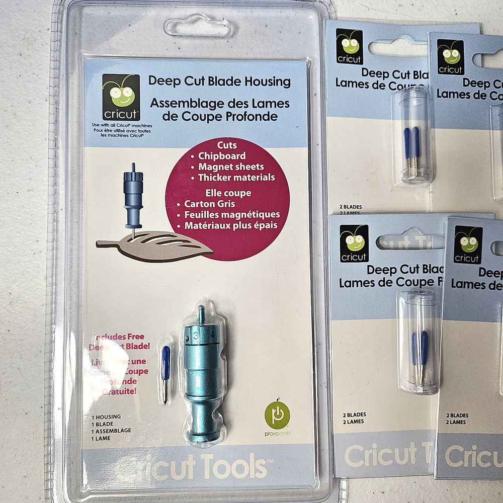 Lots Circut Tools Replacement Blades 29-0630 Deep Cut Blades