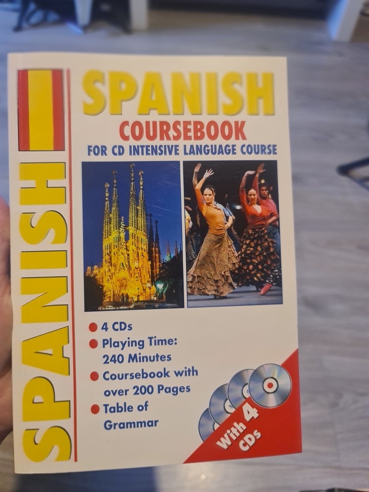Spanish language coursebook only (cds not included)