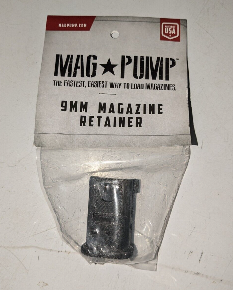 magpump 9mm magazine retainer