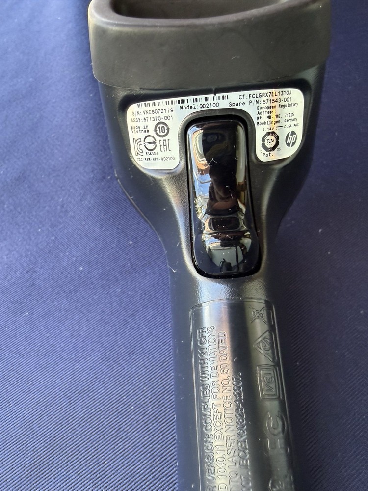 HP Imaging Barcode Scanner Black With Stand