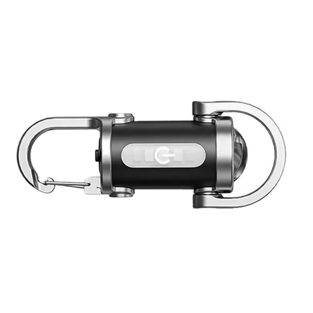 Rechargeable Keychain Flashlight LED Torch, Compact Light for Night Camping