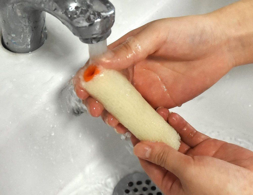 Mini Roller - 4Inch Extender Multi Angle Long Handle with Velour Paint Cover