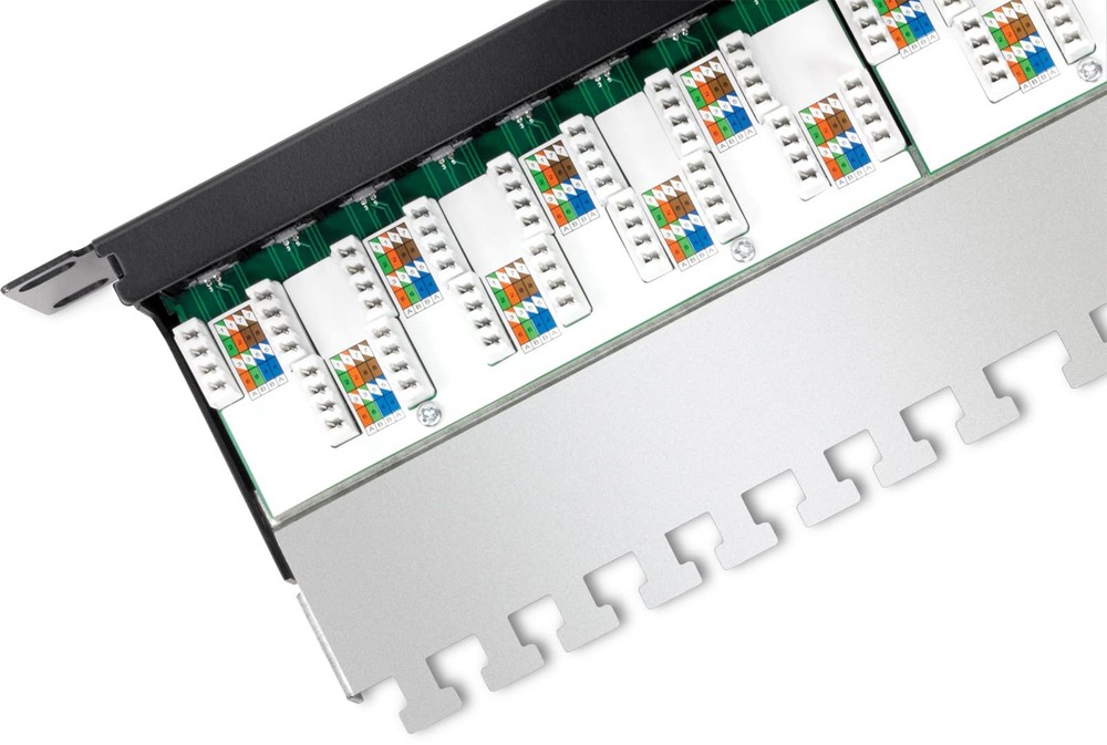 TRENDnet 16 Port Cat6A Shielded Patch Panel 10G Ready Network Interface