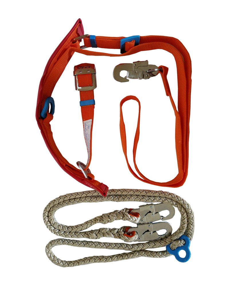 Tree Climbing Spike Set Pole Climbing Spurs Climber Adjustable With Harness Kit
