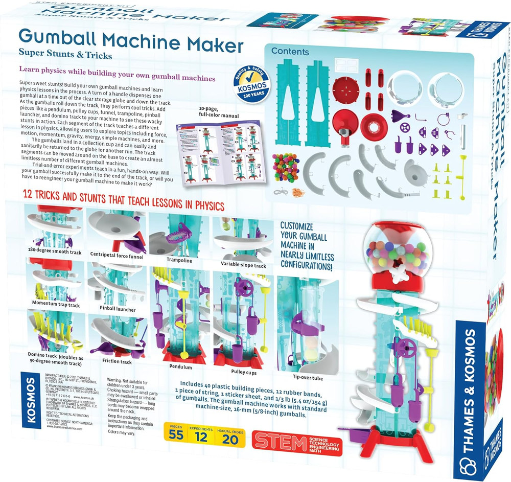 Thames and Kosmos Gumball Machine Maker