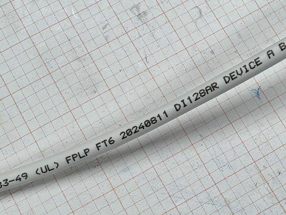 Liberty AV 22/6C Shielded Plenum Security/Control Cable CMP White /50ft