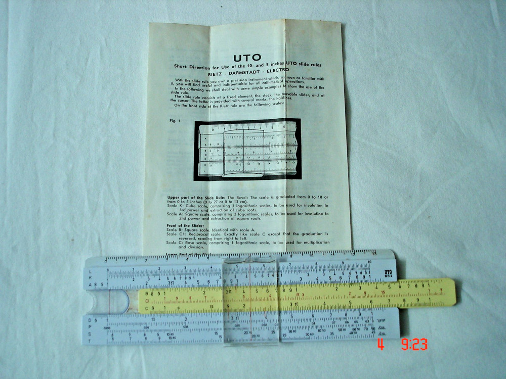 Slide Rule Siemens