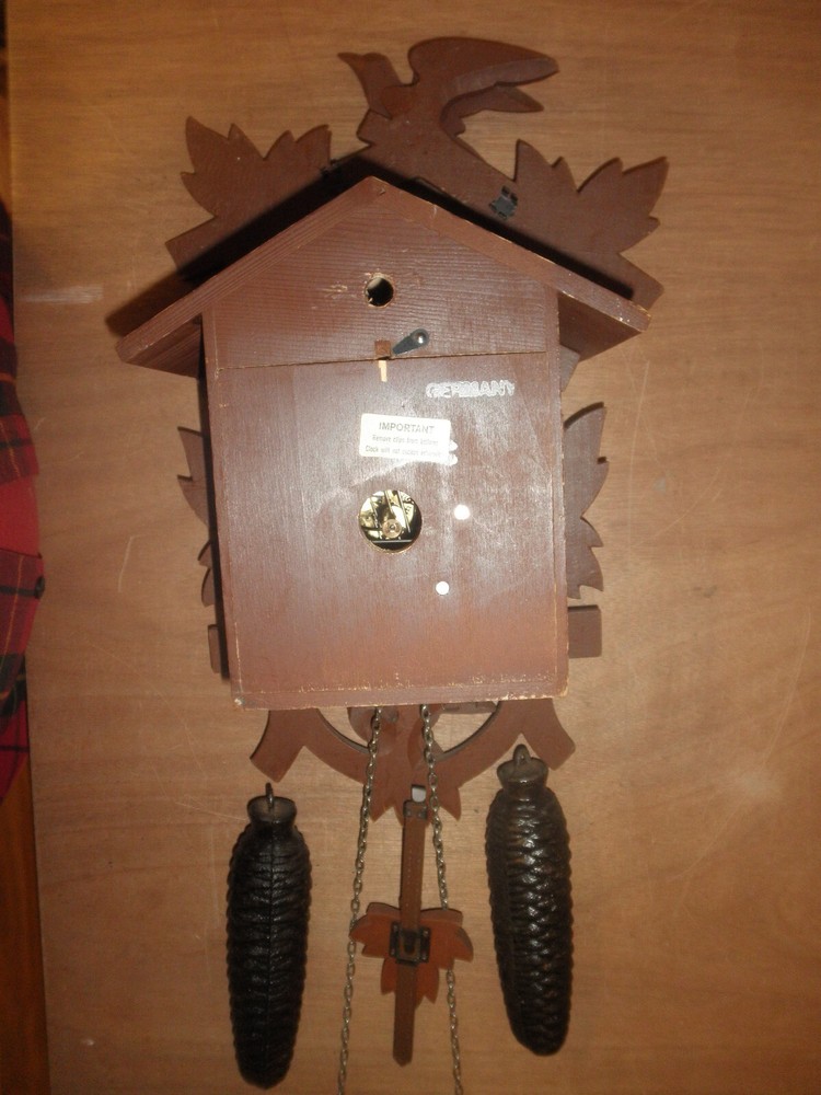 German Black Forest made working Herbert Herr 8 day Cuckoo Clock CK3153