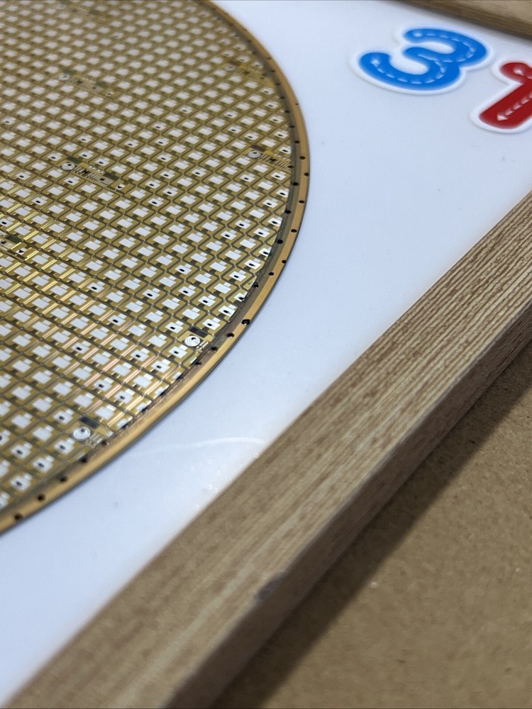 Collection 200mm pattern Silicon wafer 735um Beautiful Wafer With A Frame