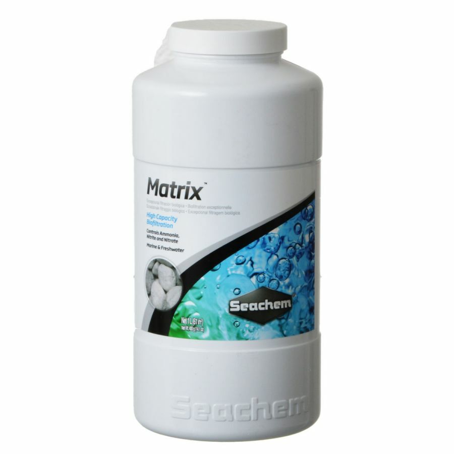 Seachem Matrix Biofilter Support Media available in 3 sizes