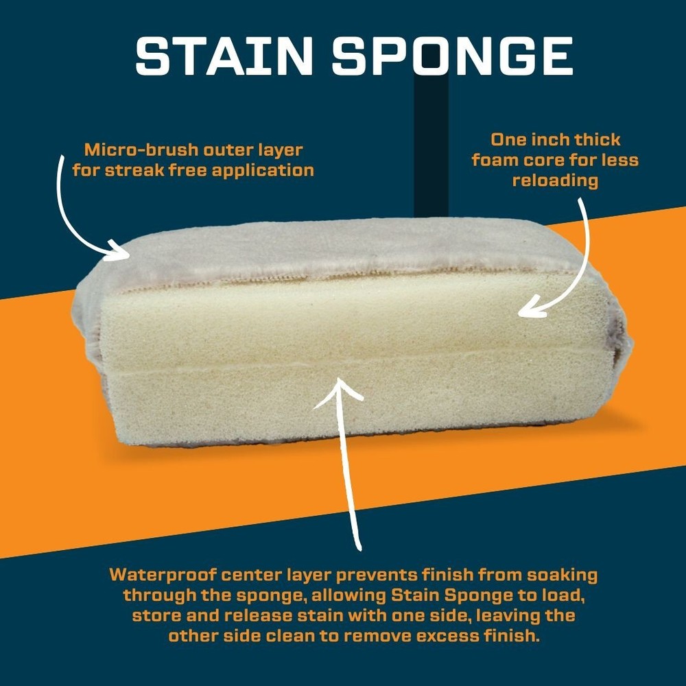 MāKRS Wood Stain Sponge (3-pack)