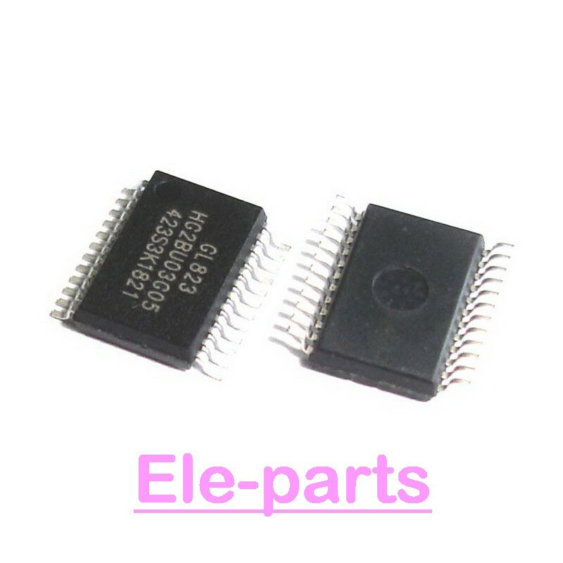 10 PCS GL823 SSOP-24 USB 2.0 SD/MMC Card Reader Controller Chip IC