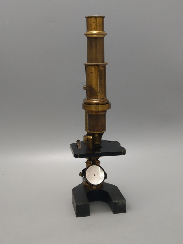 Antique Microscope Archibald Young Edinburgh with extras