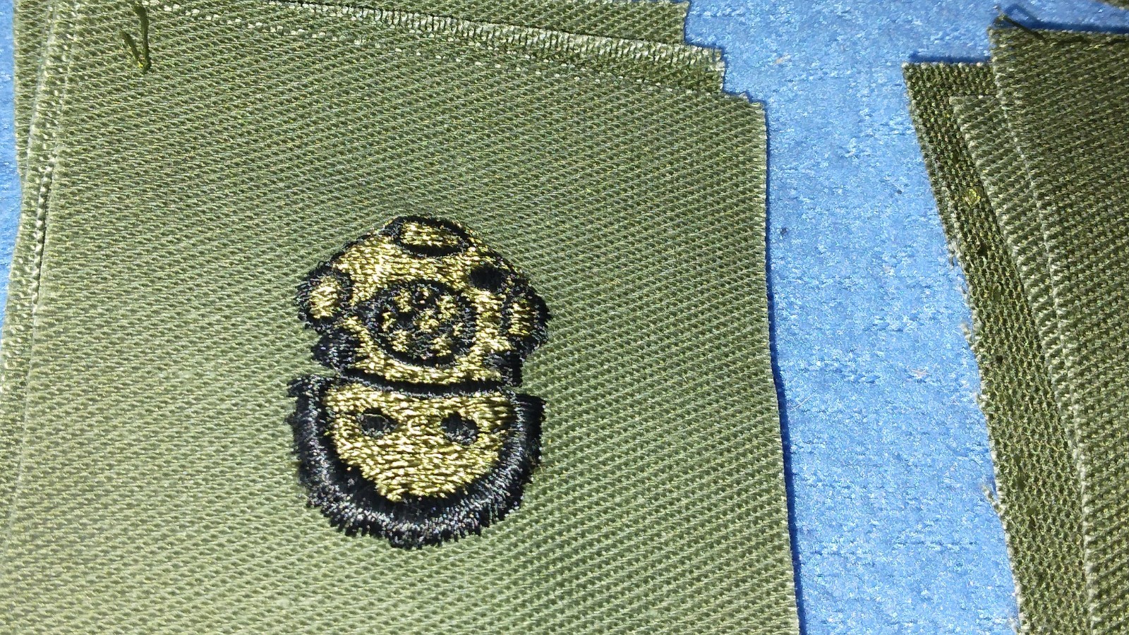 BUNDLE OF 20 - U.S. ARMY 2nd CLASS DIVER SUBDUED Badge Sew-On PATCHES - NEW