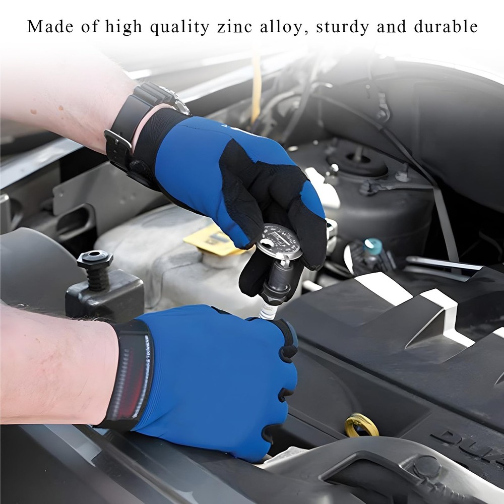 SHMZK 2PCS Spark Plug Measuring Tool, Wire Gauge Gapping Tool 2pcs