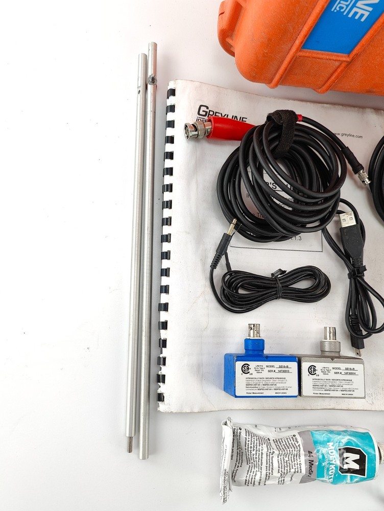 Greyline PTFM 1.0 Transit Time Flow Meter w/case