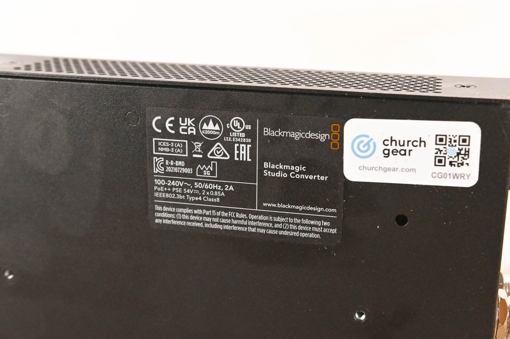 Blackmagic Design Studio Converter CG01WRY
