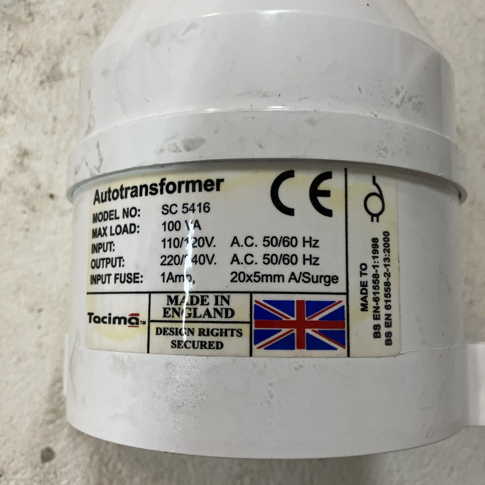 Tacima SC 5416 autotransformer