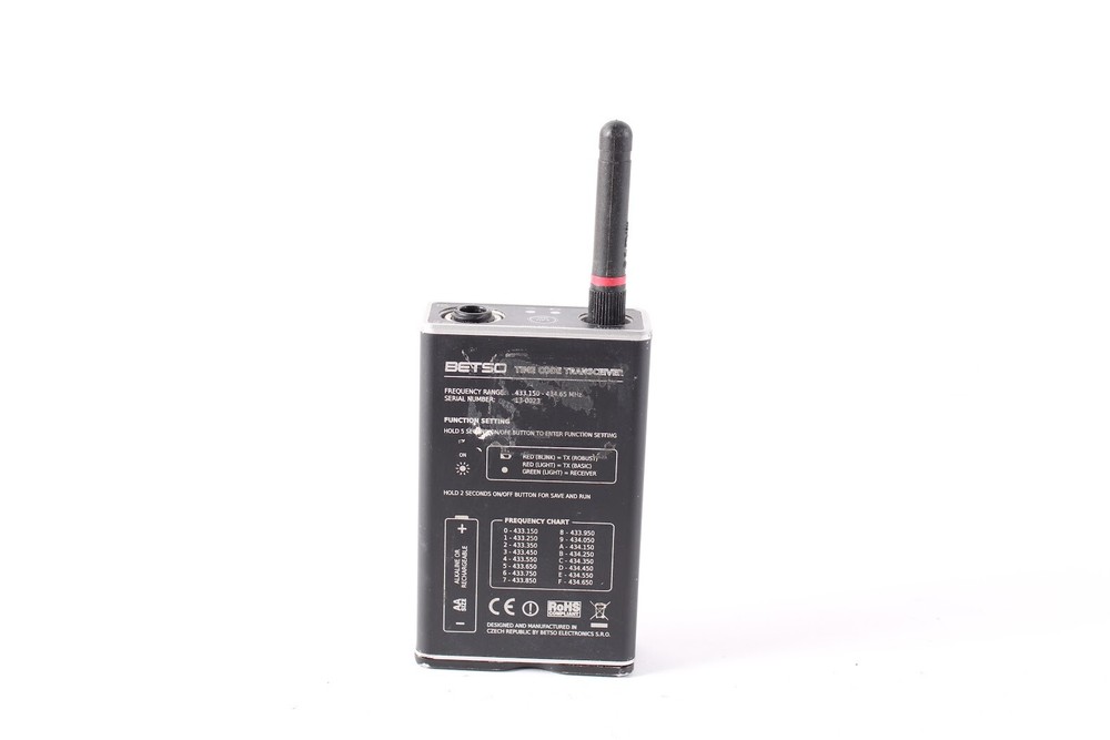 Betso Time Code Transceiver 433.150-434.65 Single