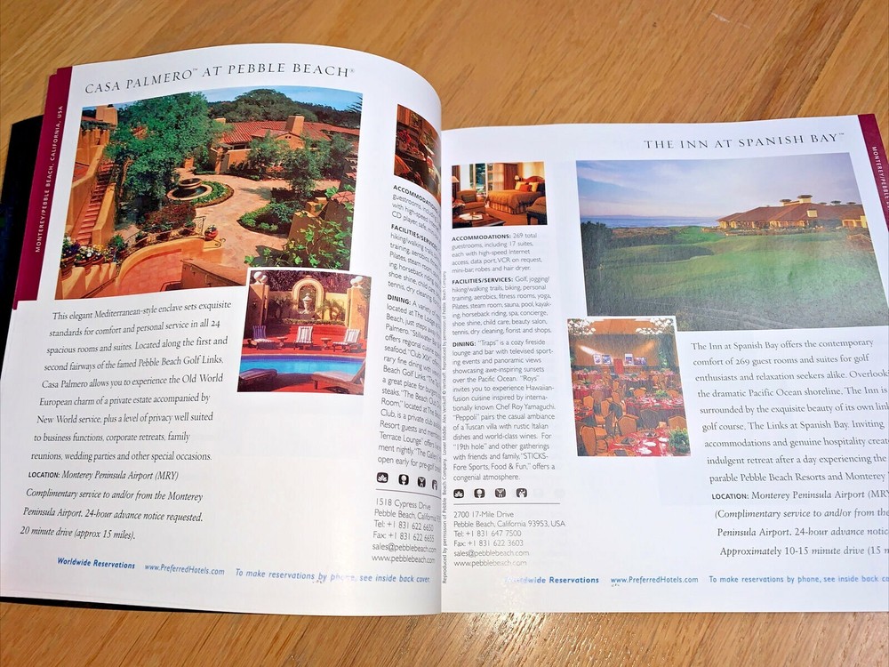 2005 PREFERRED HOTELS & RESORTS WORLDWIDE Directory