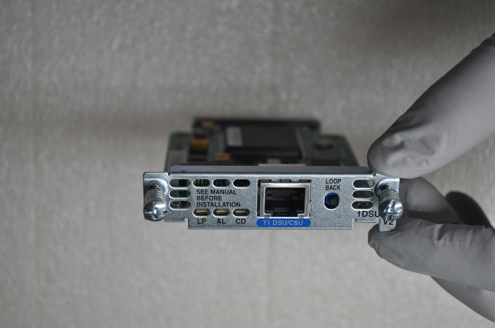 Cisco T1 Dsu/csu Module Pulled From1721 Router 73-8346-05A0