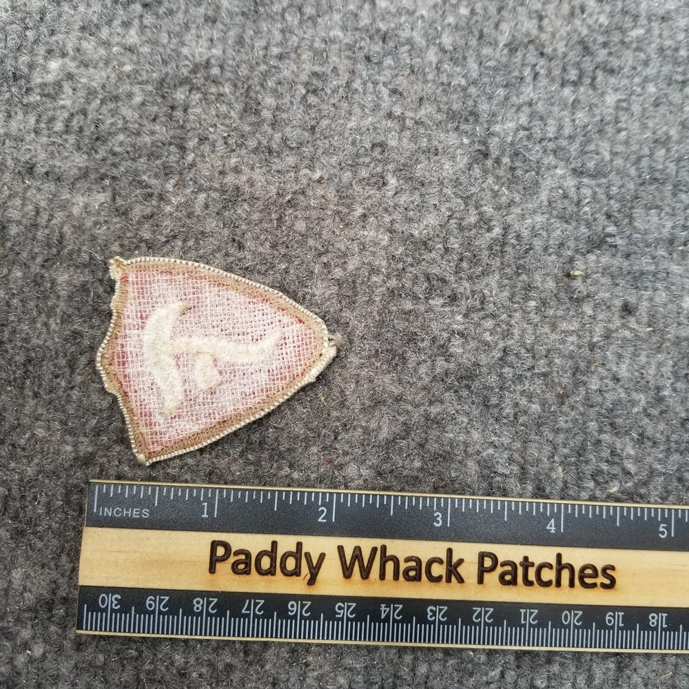 Vintage Firestone Patch Car Auto Shield 70s Distressed AD4