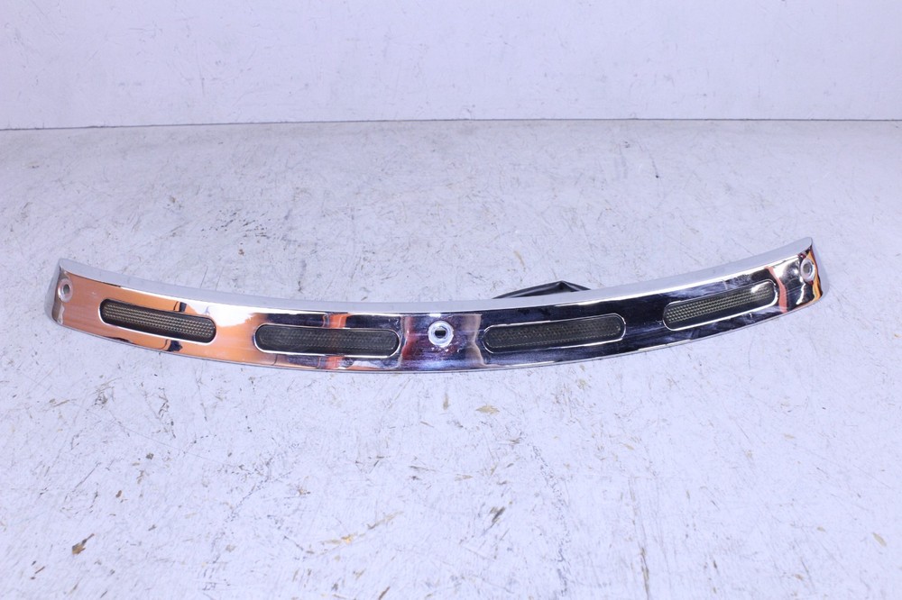 Harley Batwing Windshield Trim Light Bar Chrome 1997-2008