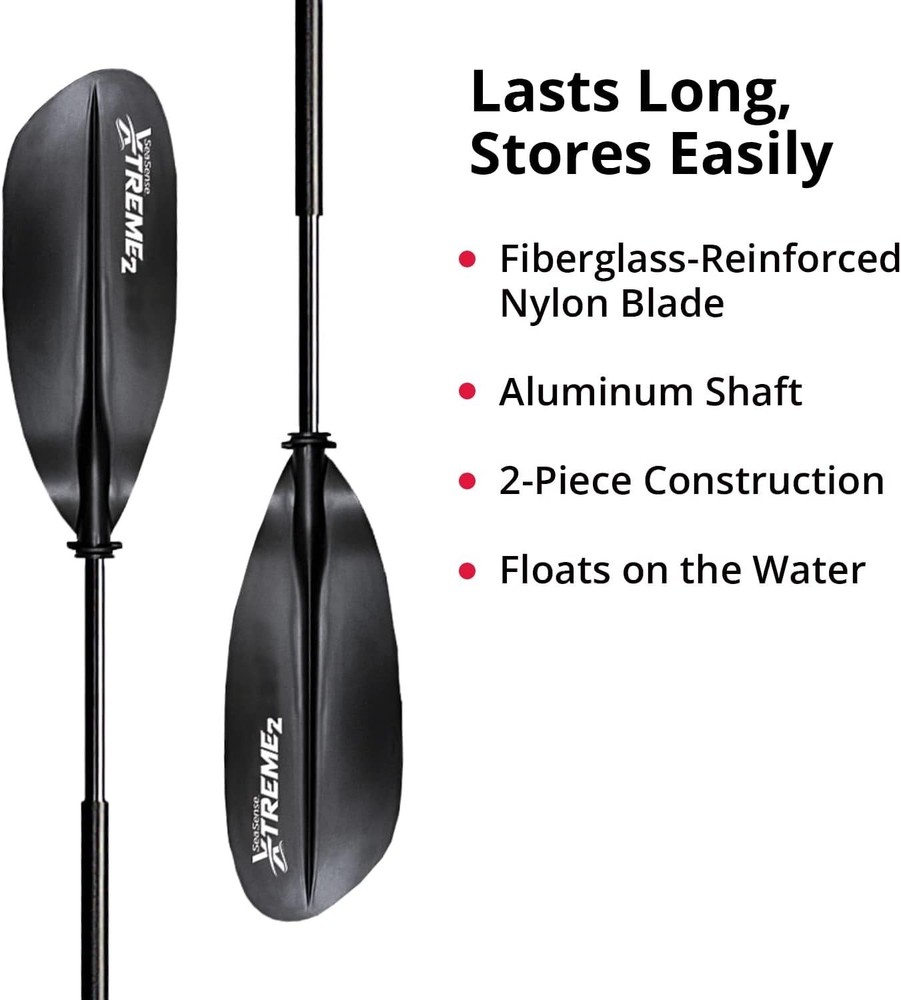 Professional Feathered Design 96” Xtreme Kayak Paddle - Optimized for Efficiency