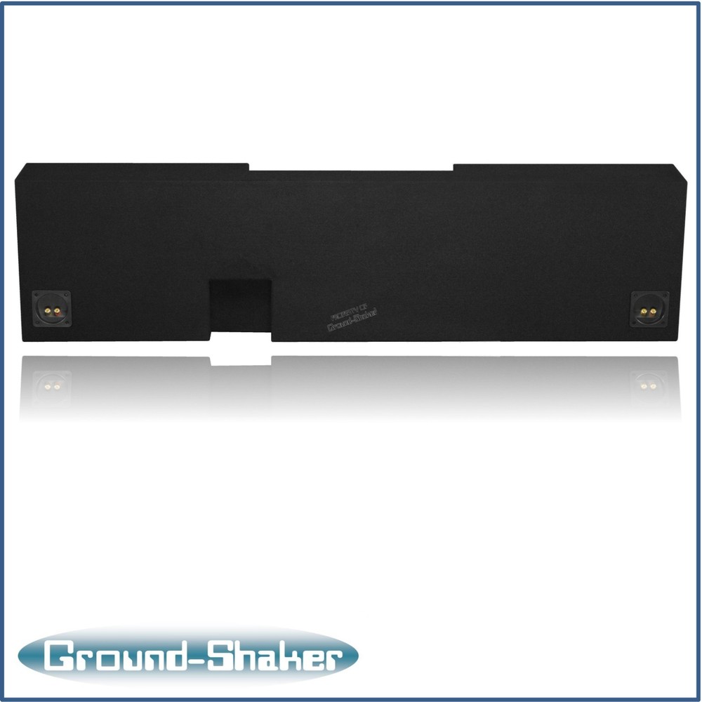 Chevy Silverado 2007 - 2026 Regular Cab / Single Cab 12" Dual Sealed Sub Box