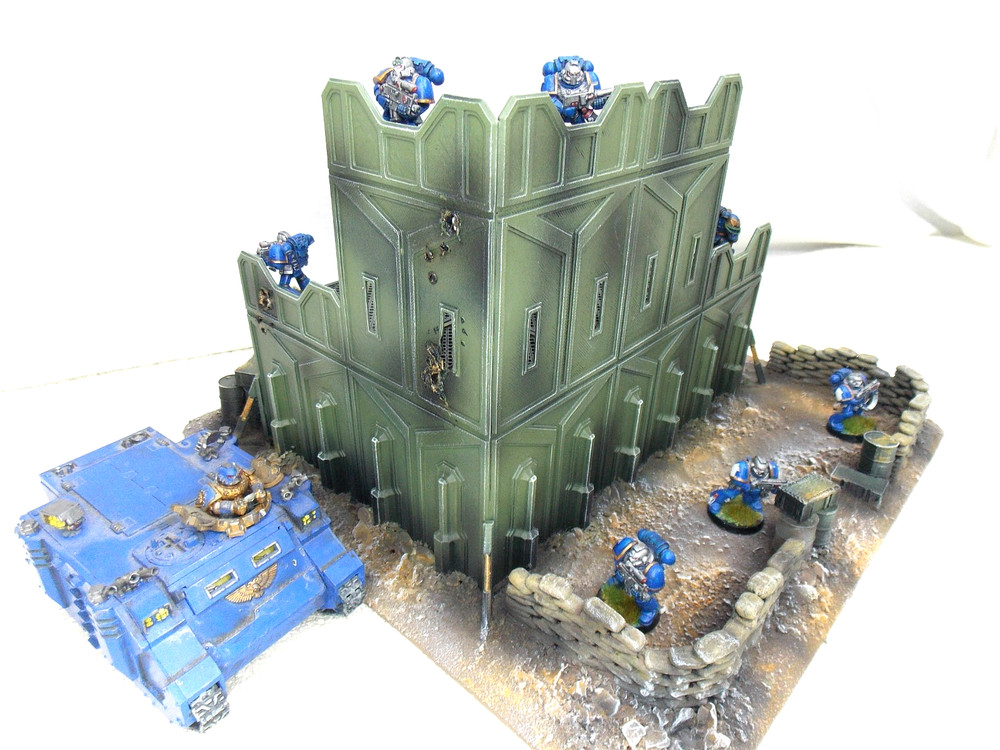 WARGAMING TERRAIN PAINTED