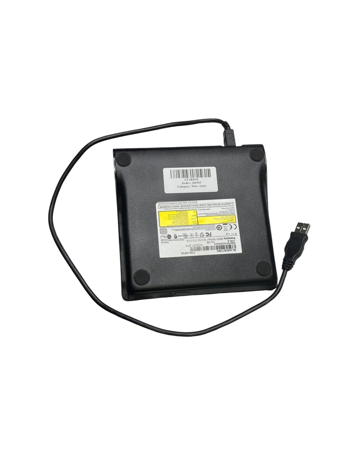 Samsung Portable DVD Writer Model SE-208