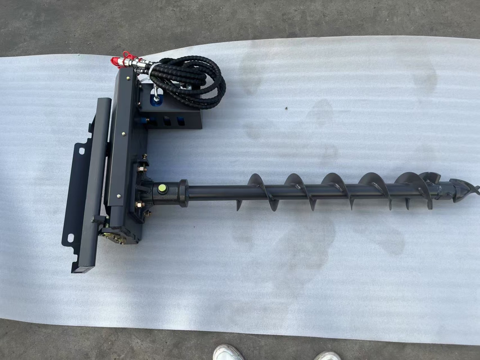 6in+8in+12in Mini Skid Steer Attachment Hydraulic Auger Post Hole Drill FreeShip