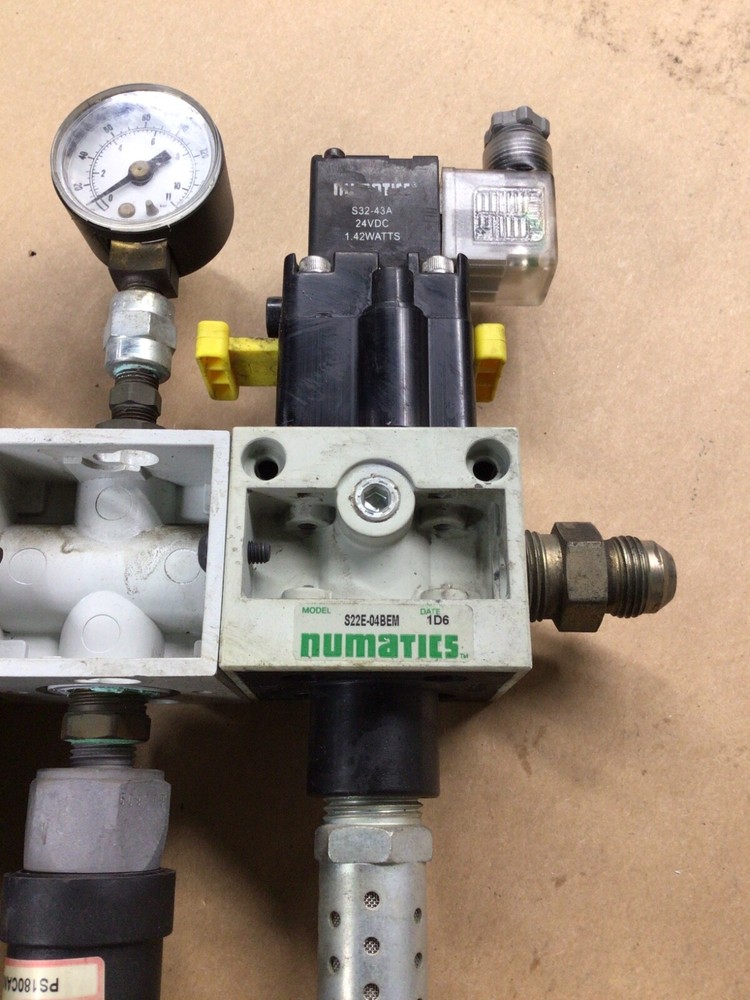 Numatics 1" Filter Regulater Assembly #4002F112PR6
