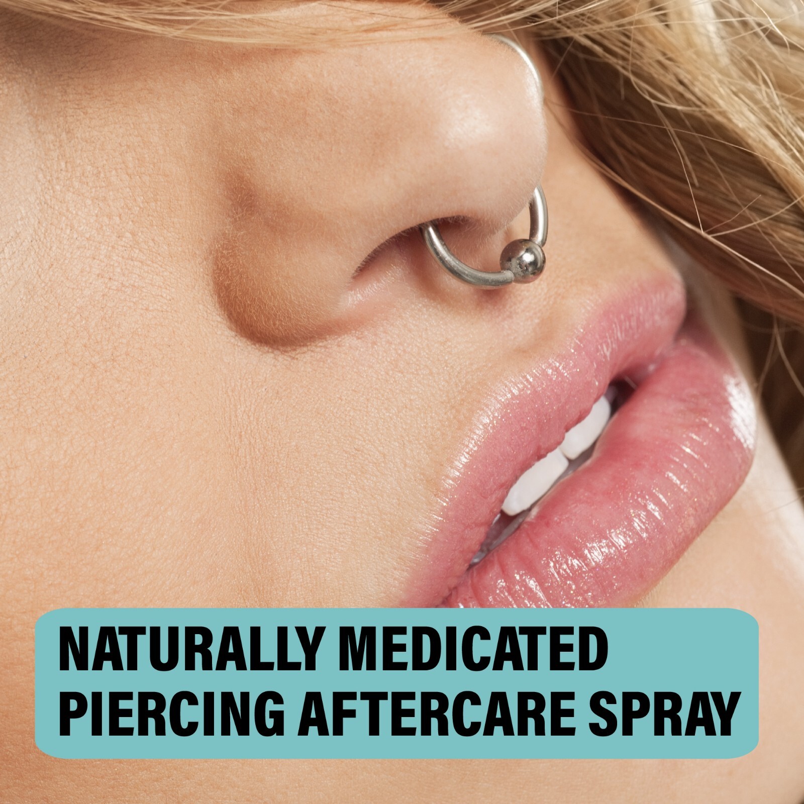 Base Labs Piercing Aftercare Spray | Saline Solution for Piercings, Bumps | 4 oz