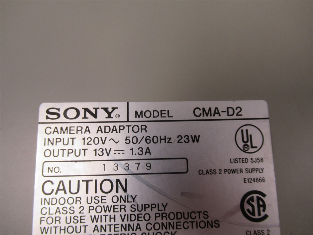 Sony CMA-D2 Camera Adaptor