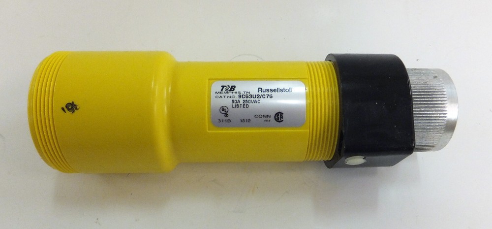 THOMAS & BETTS 9C53U2/C75 50A 250VAC NEW