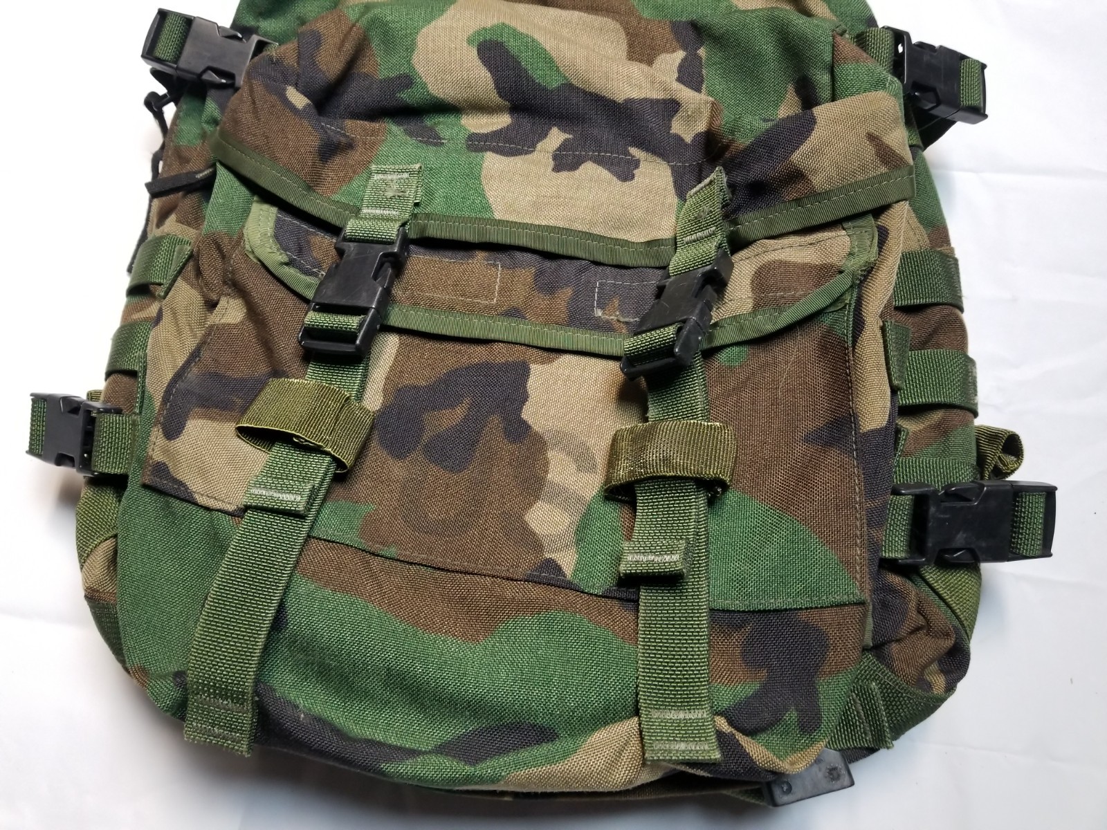 USGI Military MOLLE Woodland US Army Assault Pack SDS Style 4095 w/ Stiffener