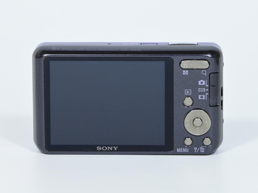 Sony DSC W570 Violet Digital Camera Compact Ready to Use Excellent