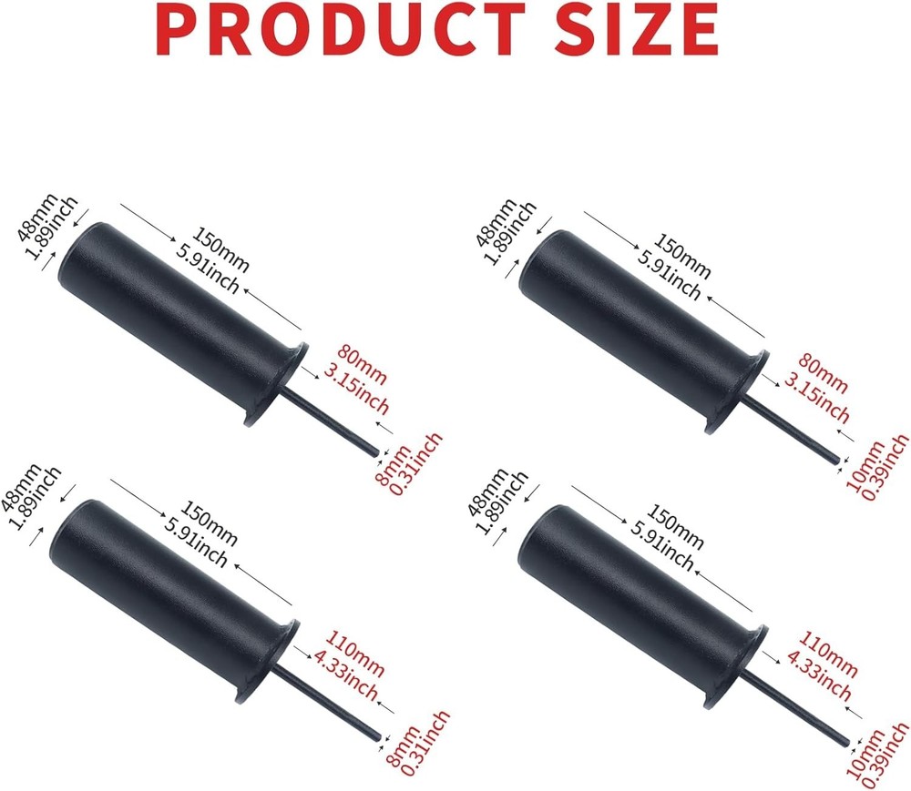 Weight Stack Pin with Spring Clip Collar Weight Stack Extender Pin for Cable ...