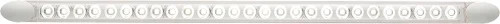 Optronics ILL72CBP Clear LED Interior Strip Light for Surface Mount, 22", White