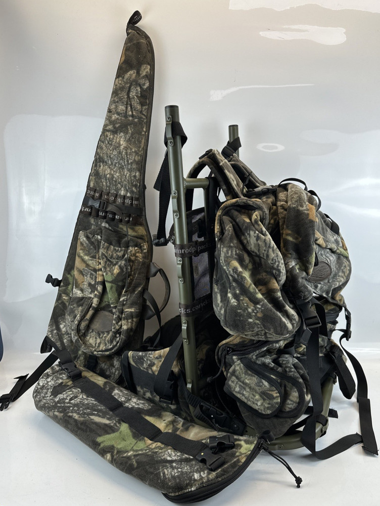 Nimrod Guide Pack Hunting Backpack System External Frame Pack – Camouflage