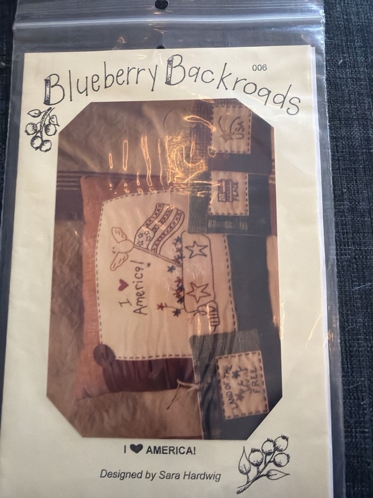 Blueberry Backroads Marvelous Flowers Quilt Pattern 027 2011 NOS