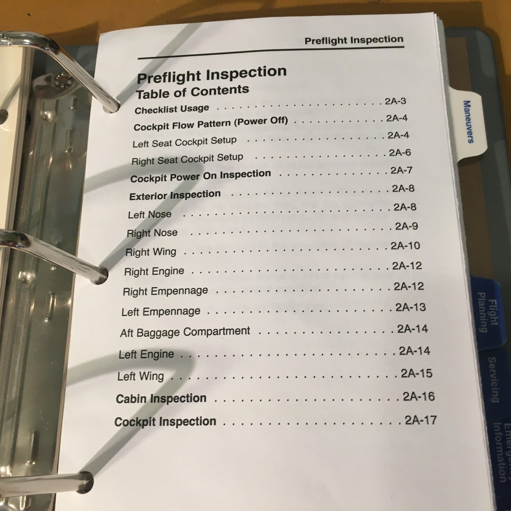 Citation Excel Cockpit Reference Handbook
