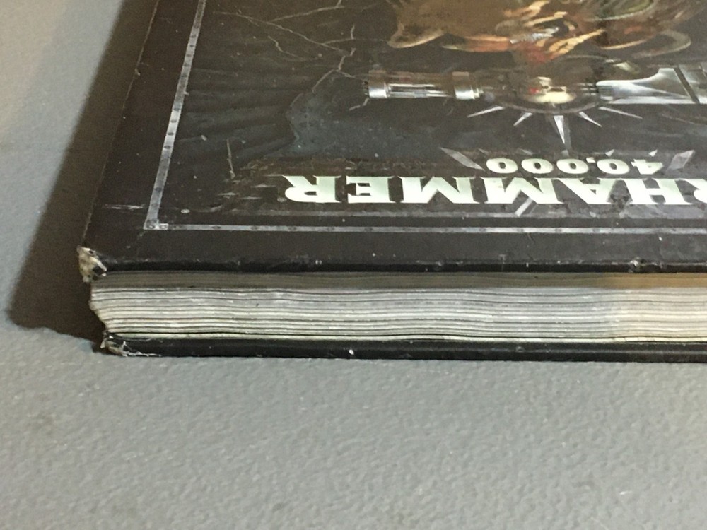 BOOK WARHAMMER 40K GRIM DARKNESS RULEBOOK 2017 HB USED HP DMG