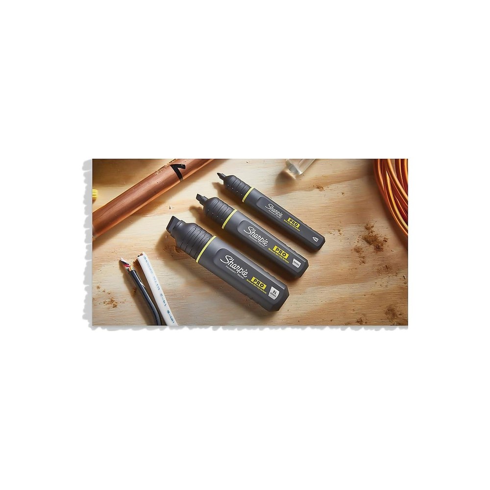 Permanent Marker, Fine Point, Black, 12 Count (2017818)