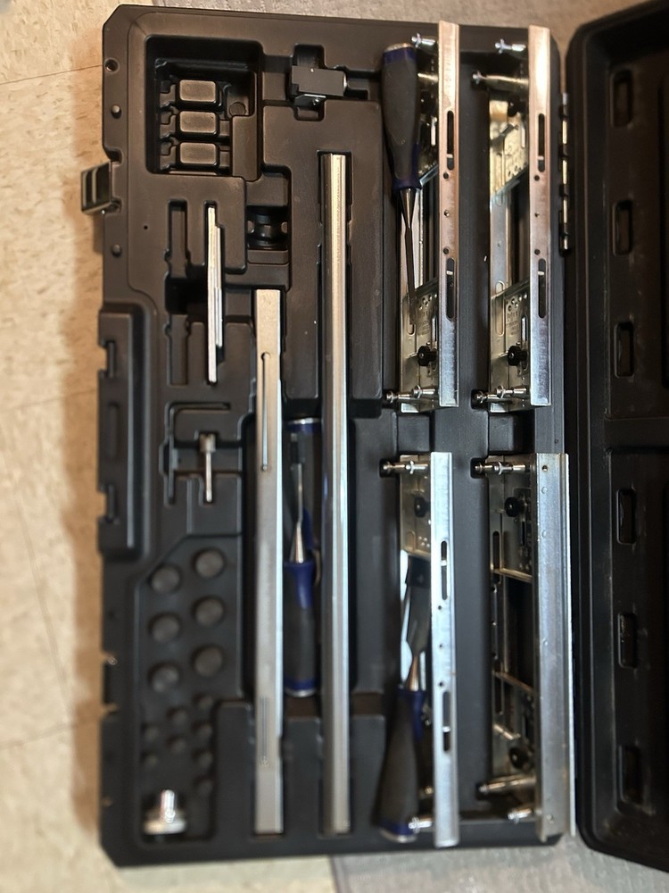 Porter Cable Hinge Butt Template Kit / Set 59381 with Case