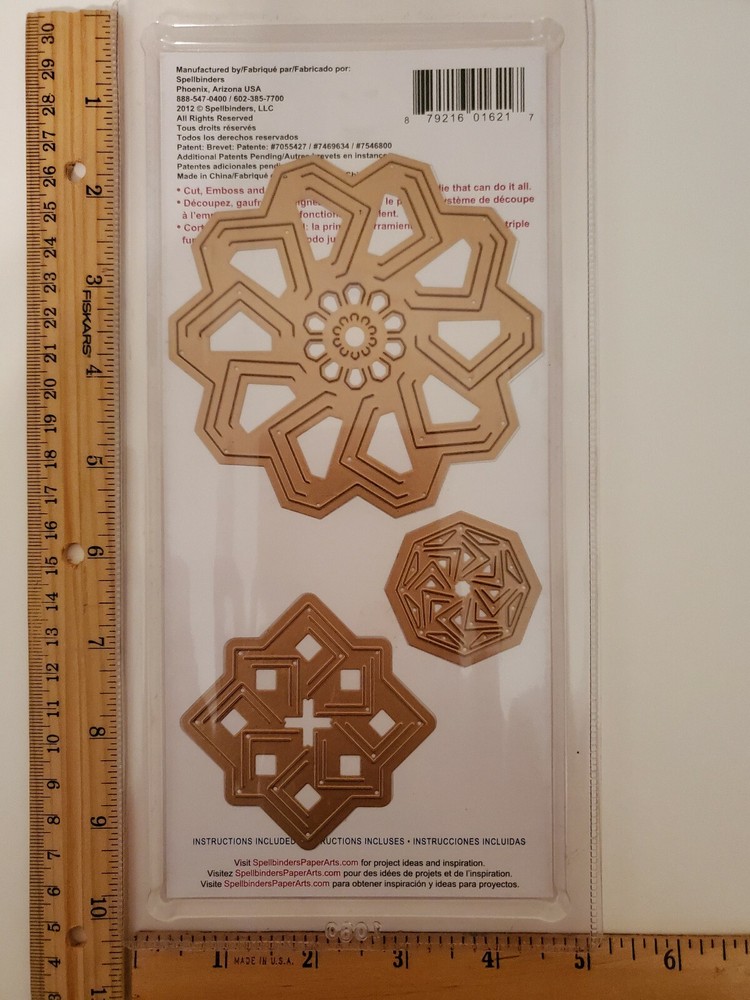 Spellbinders Shapeabilities Angke Approach Die Set S5-111 NEW! Cut stecil,shape
