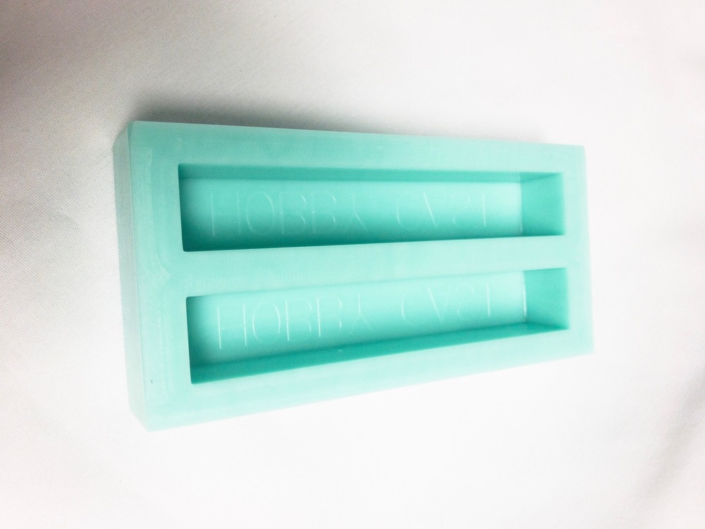 HOBBY-CAST 2 CAVITY SILICONE BLANK CASTING MOLD PKM