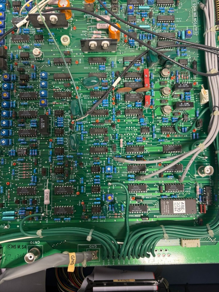 Hitachi SEM Scanning Electron Microscope S-2460N Control Panel Part 48E-0732