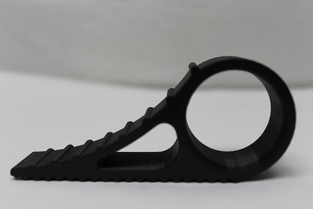 New Black Optimized Non-Lethal Door Stop Multi-tool